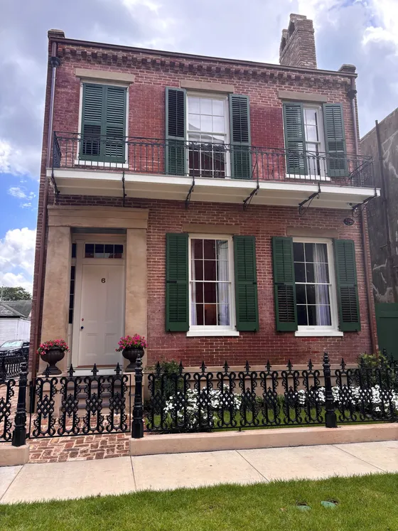 The Franklin Street Façade after restoration
