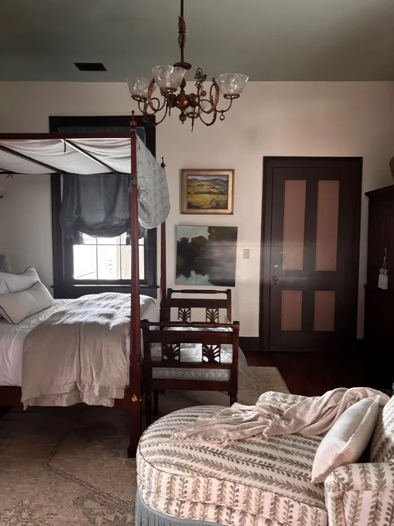 The Primary Bedroom after restoration